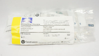 CareFusion 7700YAW Broselow/Hinkle Emergency System Yellow Oxygen DeliveryModule